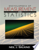 Encyclopedia of Measurement and Statistics