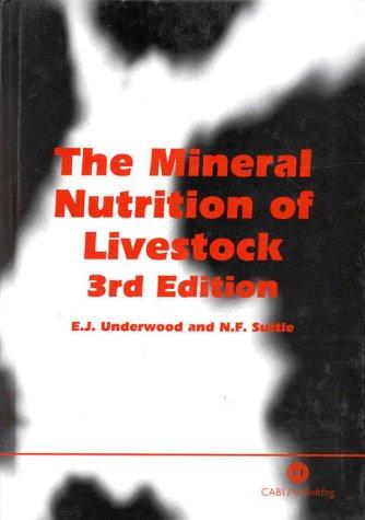 The Mineral Nutrition of Livestock