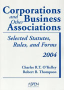 Corporations and Other Business Associations