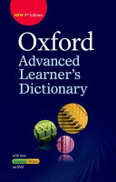  Oxford advanced learner's dictionary of current English