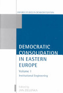 Democratic Consolidation in Eastern Europe