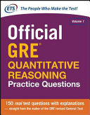 Official GRE Quantitative Reasoning Practice Questions