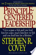 Principle Centered Leadership