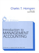 Introduction to Management Accounting