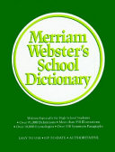 Merriam-Webster's School Dictionary