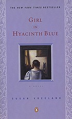 Girl in hyacinth blue