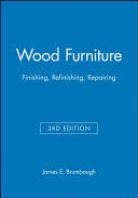 Wood furniture, finishing, refinishing, repairing,