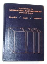 Introduction to marketing management; : text and cases