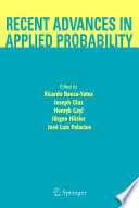 Recent Advances in Applied Probability