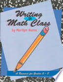 Writing in Math Class: a resource for grades 2-8