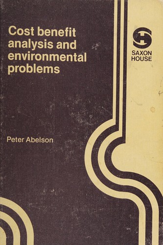 Cost benefit analysis and environmental problems