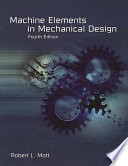 Machine Elements in Mechanical Design