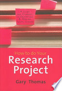 How to Do Your Research Project