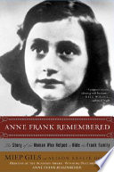 Anne Frank Remembered