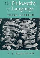 The Philosophy of language