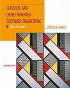 Classical and object-oriented software engineering with UML and C++