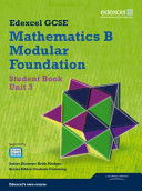  Edexcel GCSE mathematics B foundation