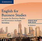 English for business studies : a course for business studies and economics students