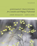 Assessment Procedures for Counselors and Helping Professionals