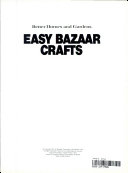 Better Homes and Gardens Easy Bazaar Crafts