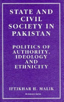 State and Civil Society in Pakistan