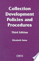 Collection Development Policies and Procedures