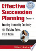 Effective Succession Planning