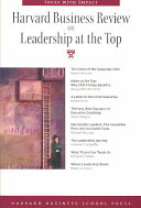 Harvard Business Review on Leadership at the Top