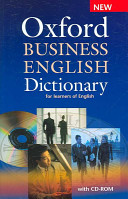 OXFORD BUSINESS ENGLISH DICTIONARY(NEW)(CD1장 포함)