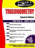 Schaum's Outline of Theory and Problems of Trigonometry