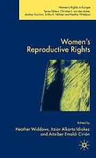  Women's reproductive rights