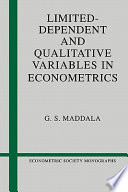 Limited-Dependent and Qualitative Variables in Econometrics