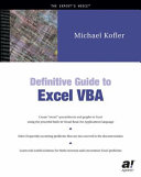 Definitive Guide to Excel VBA