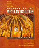 Sources of the Western Tradition: From ancient times to the Enlightenment