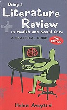 Doing a Literature Review in Health and Social Care