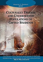 Culturally diverse and underserved populations of gifted students