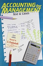 Accounting for Management: Text and Cases, 3th Edition