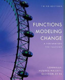 Functions modeling change: a preparation for calculus