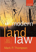 Modern Land Law