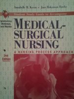  Student study guide to accompany Ignatavicius, Workman, and Mishler Medical-surgical nursing