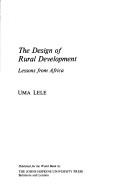 The design of rural development : lessons from Africa