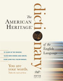 The American Heritage Dictionary of the English Language