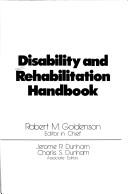 Disability and rehabilitation handbook