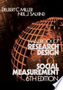 Handbook of Research Design and Social Measurement