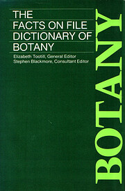 The Facts on File dictionary of botany