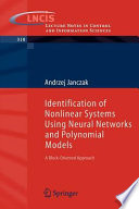  Identification of nonlinear systems using neural networks and polynomial models: a block-oriented approach