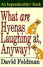 What are Hyenas Laughing At, Anyway?