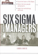 Six Sigma For Managers