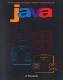 An Introduction to Object-oriented Programming with Java