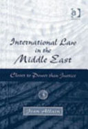 International Law in the Middle East